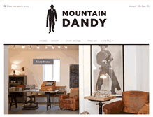 Tablet Screenshot of mountaindandy.com